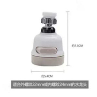 日本畅销SP水龍頭花灑 水龍頭篩檢程式淨水器 廚房可旋轉水龍頭節水器平行進口