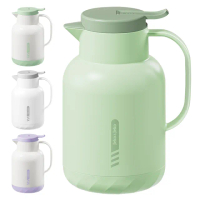 【TLYS-J】家用保溫壺 暖水瓶 1600ML 真空保溫瓶 玻璃內膽暖水壺 真空保溫壺 咖啡壺 泡茶壺
