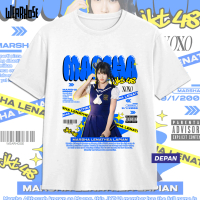 KAOS JKT48 MARSHA MY OSHI AESTHETIC Kaos T-shirt Distro Unisex Pria Wanita Kaos Wota Wearhose