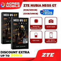 ZTE NUBIA NEO5 GT ( 12GB / 256GB ) | DIMENSITY 7400 | 50MP MAIN CAMERA | 6210MAH BATTERY | 6.8" INCH
