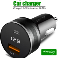 Supervooc Car Charger for Realme 11/10/9 Pro/C55/C35,Warp car adapter for OnePlus 11,Cigarette Lighter charger for OPPO Reno10