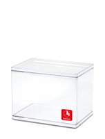 กล่องเหลี่ยมใส 9X12.8X9.75