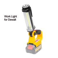 For Dewalt LED Downlights Horizontal Type 18V 35W 2000LM Work Light Outdoor Light Emergency Light