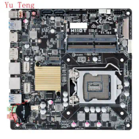 Suitable for ASUS H110T MINI-ITX dual network card all-in-one motherboard 100% test ok send