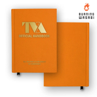 Notebook Buku Catatan Loki TVA Handbook Hardcover Agenda Custom Nama Diary Jurnal Agenda Burning Was