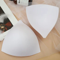 10-50Pair Wholesale White Large XXXL Triangle Bra Chest Cups Pad for Sewing DIY Underwear Bikini Wedding Dress Accessories