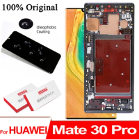 Original 6.53'' Display Replacement for Huawei Mate 30 PRO LCD Touch Screen Digitizer Assembly LIO-L09, LIO-L29