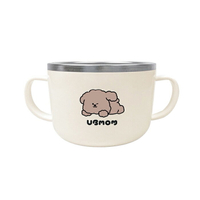 韓國 UBMOM 可可狗不鏽鋼碗|兒童餐具