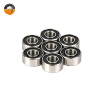 8Pcs S608 2RS Stainless Steel Ball Bearing ABEC-9 8x22x7 mm Deep Groove Rubber Sealed Ball Bearings