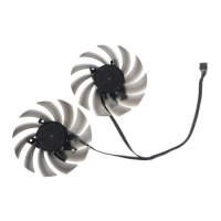 12V GPU Cooler Fan Replacement For RTX2060S GTX1660 1660ti 1660S Graphics Card Dropship