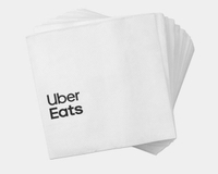 UBER EATS 餐巾紙｜48 包 厚實不易破，用餐質感升級