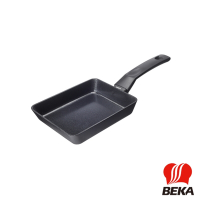 【BEKA 貝卡】費塔陶瓷鈦不沾鍋單柄玉子燒鍋18cm(BFE-F18-BK)