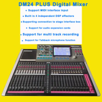 SENMICRE 24 Channel Professional Audio Mixer Support for Multi Track recording Dj Mixer Audio Console Mixer Stage Performance