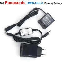 DMW-DCC3 DC Coupler DMW-BLB13 Dummy Battery+USB Type-C Power Cable+PD Charger For Panasonic Lumix DMC-G1 GH1 GF1 G2 G10 G2A G2K