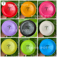 Tatakan pot bunga warna warni untuk pot 20cm