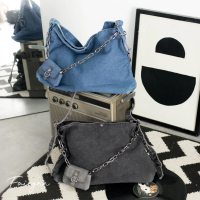 FAIRYNN - Jeanes Collection! Vesper Bag / Tas Wanita / Tas Tote Jeans / Tas Sling Jeans / Sling Bag 