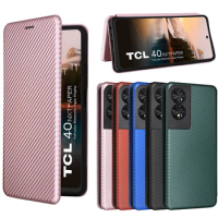 For TCL 40 Nxtpaper 5G 4G Flip Case Leather Book Funda For TCL 40 30 20 SE 40R 408 406 405 10L 20L 20S 20 Lite Plus 10 Pro Cover