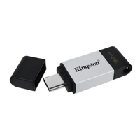 แฟลชไดร์ฟ Type-C 32GB ดำ Kingston DT80