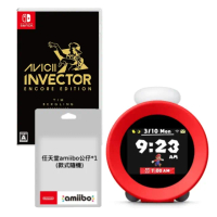 【Nintendo 任天堂】任天堂 鬧鐘 阿勒莫 Alarmo+NS 電音艾維奇+隨機AMIIBO公仔(台灣公司貨)