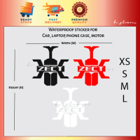 Kamen Rider Kabuto Zect logo reflective Sticker motor stiker waterproof cahaya Car Laptop Helmet Vin