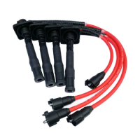 Cable Kit Spark Plug Wire ignition cable 90919-22386 90919-22400 3SFE 4SFE 5SFE For Toyota Camry Mark II RAV4 Vista