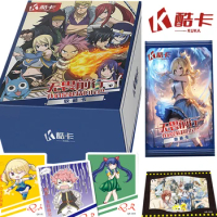 Wholesale FAIRY TAIL Card Game Collection Anime Figure Natsu Gray Lucy Protagonist Group Puzzle Card Children Christmas Gifts