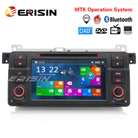 Erisin ES7162B 1 Din 7 inch Car DVD Player DAB+ 3G Radio FM Canbus GPS Navigator for BMW E46 M3