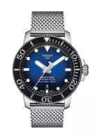 Tissot Seastar 1000 Powermatic 80 Gent Grey Stainless Steel Bracelet and Blue Gradient Watch - T120.407.11.041.02