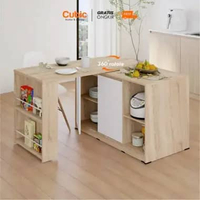 Cubic Meja Dapur Minimalis / Kitchen Island / Meja Makan / ELENA ISD 120