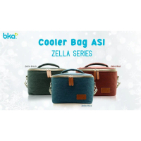 BKA Cooler Bag ASI Zella Series Tas Penyimpanan ASI Red/ Blue / Black Biru Hitam Merah