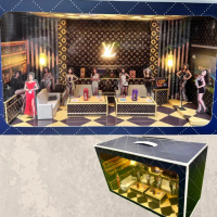 【上芳香業】金紙 紙紮用品 私人招待所 酒店 KTV 超前部屬(附電池 封條 美女 酒店)