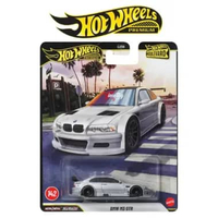 Hot Wheels Premium Boulevard BMW M3 GTR Silver Mobil Balap