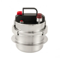 Pressure Cooker 1.6l Vehicle Pressure Cooker 1.6l Vehicle Outdoor Portable Pressure Kitchen Cookware Pot