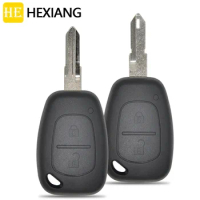 HE Xiang Car Remote Key Shell Case For Renault Traffic Master Movano Kangoo Vauxhall Opel Nissan Vivaro Replace Key Cover