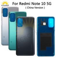 New For Xiaomi Redmi Note 10 5G Battery Cover Back Cover Replace the back case for redmi note10 5g China Rear Housing Case
