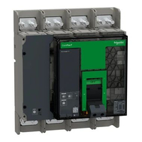 Schneider C080N420FM Circuit breaker, ComPacT NS800N, 50kA at 415VAC, 4P, fixed, manually operated, 