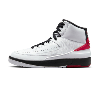 Nike Air Jordan 2 Retro Chicago 女 大童鞋 白色 OG 芝加哥 經典 運動 籃球鞋 DX2591-106