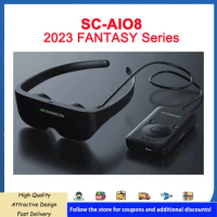 SC-AiO8 Fantasy Series Smart XR Glasses SC AiO8 Smart IMAX Glasses VR SHINECON SC AiO8 2023 Upgraded Version 1058ppi 1000-inch