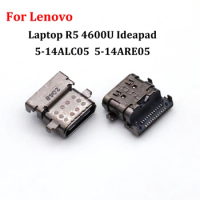 1-10PCS Jack Socket Port Dock Plug USB Charging Charger Connector Type C For Lenovo Laptop R5 4600U Ideapad 5-14ALC05 5-14ARE05