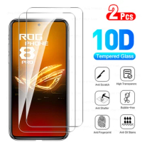 2PCS 9H Clear Tempered Glass For Asus ROG Phone 8 Pro anti-scratch screen protector for asus ROG Phone 8 Protective Glass film