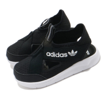 adidas 涼鞋 360 Sandal 套腳 穿搭 童鞋 愛迪達 舒適 輕便 中童 球鞋 黑 白 FX4946
