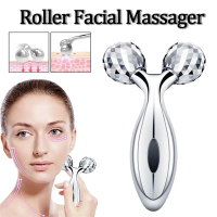 Roller Wajah 3D Massager � Alat Pijat Y-Roller Pengencang & Perawatan Wajah