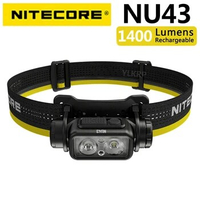 NITECORE NU43 new high current headlamp with 3400MAh lithium battery