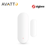 AVATTO Tuya Zigbee Door Sensor,Smart Door Open/Closed Detectors,Smart Home Window Sensor Work with Alexa,Google Home Gateway Hub