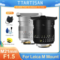 TTArtisan 21mm F1.5 Full Fame Wide Angle Lens for Leica M-Mount Cameras Leica M-M240 M3 M6 M7 M8 M9 M9p M10
