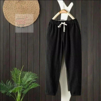 Celana Pria Linen Panjang Premium//Linen Long Pants//Celana Pantai