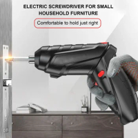 Rechargeable Electric Screwdriver Set Mini Electric Drill Household Lithium Battery Tool Multifunctional Electric Screwdriver