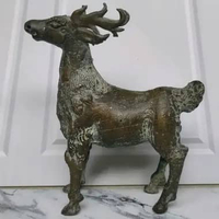 patung domba perunggu antik