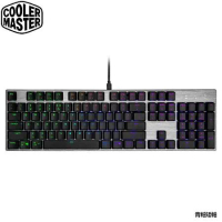 【Cooler Master酷碼】SK652 機械式RGB電競鍵盤(青軸矮軸/黑)