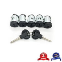 5Set Door Locks Barrel Key for Fiat Scudo Ulysse Citroen Dispatch Synergie Xantia XM Peugeot Expert 806 4162L0